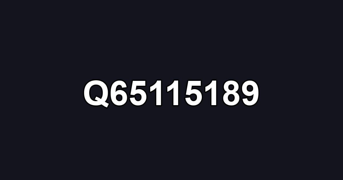 Q65115189