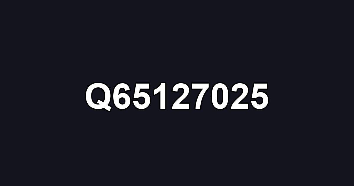 Q65127025