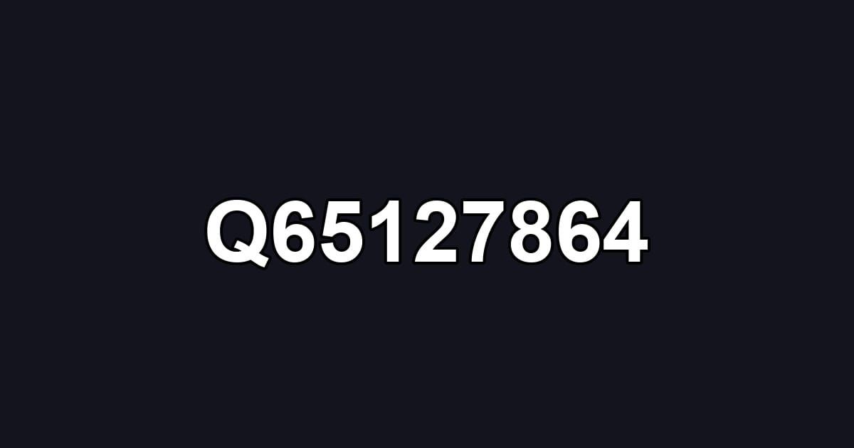 Q65127864