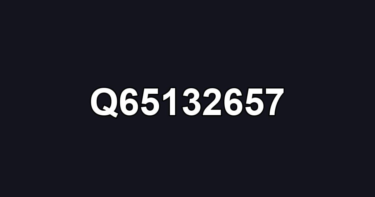 Q65132657