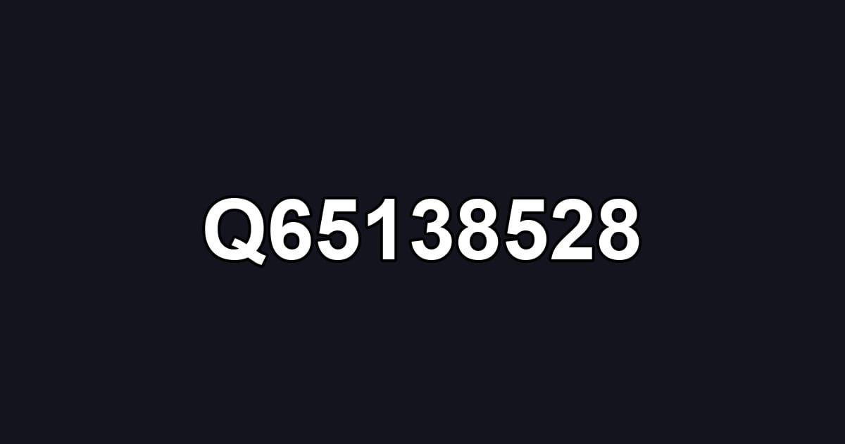 Q65138528