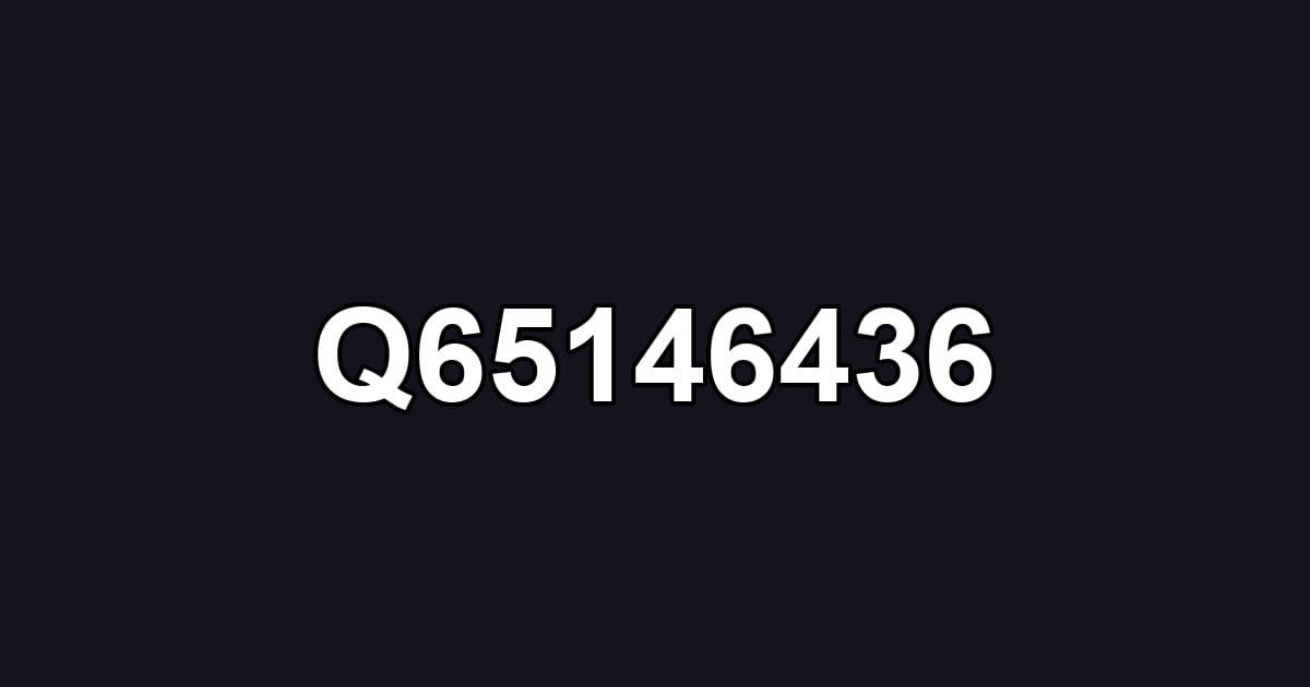 Q65146436