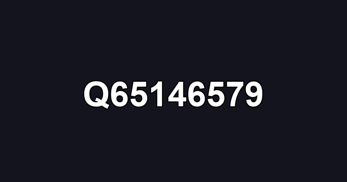 Q65146579