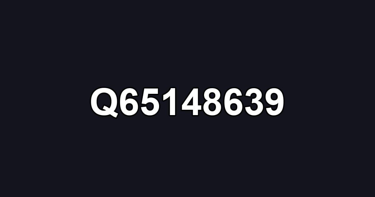 Q65148639