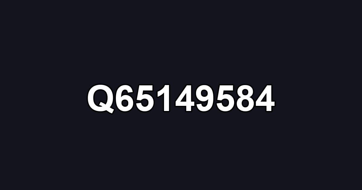 Q65149584