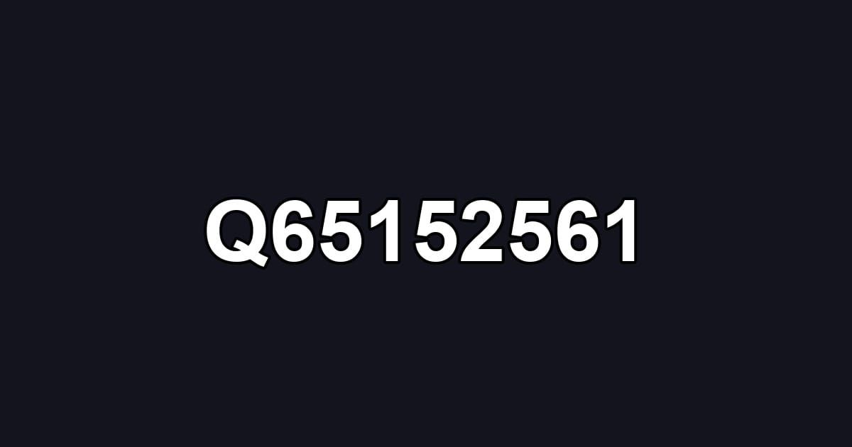 Q65152561