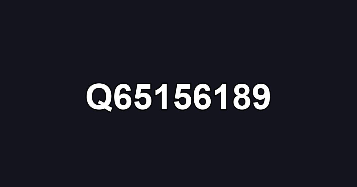 Q65156189