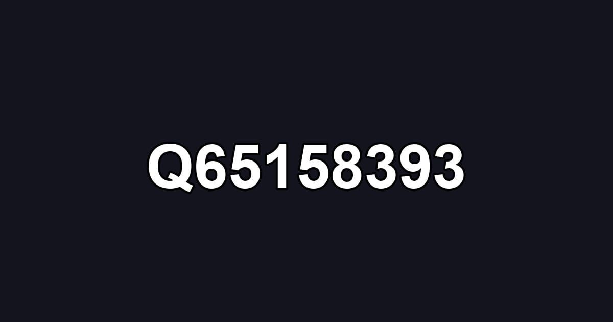 Q65158393