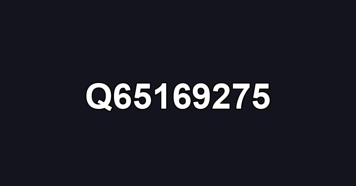 Q65169275