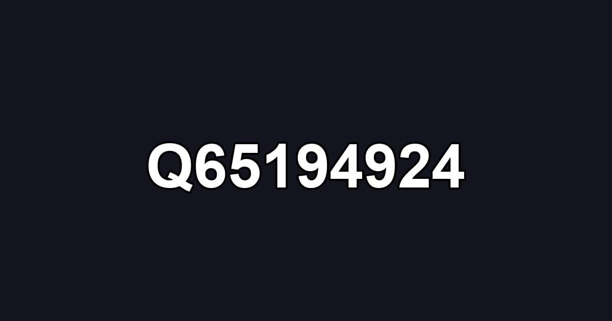 Q65194924