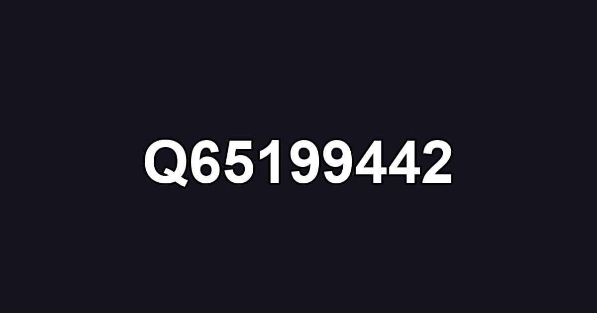 Q65199442