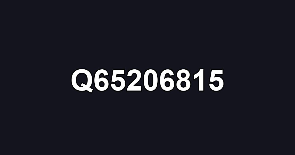 Q65206815