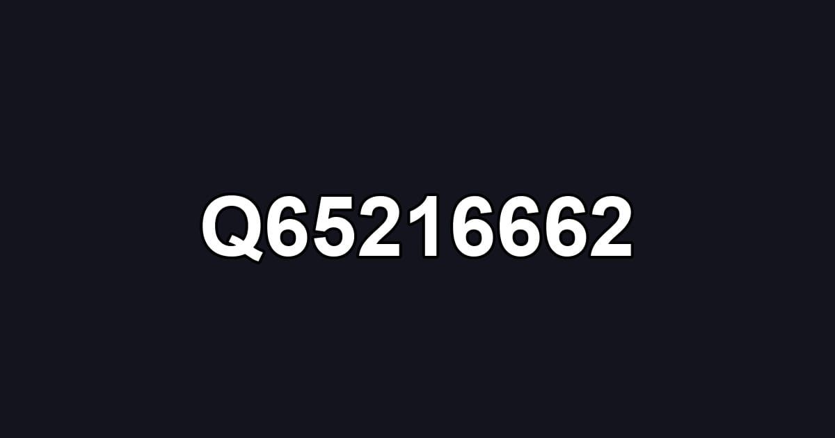 Q65216662