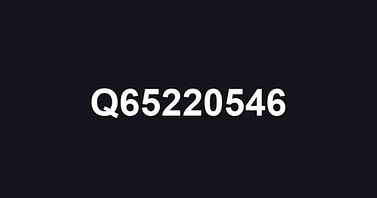 Q65220546