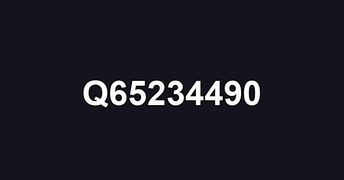 Q65234490