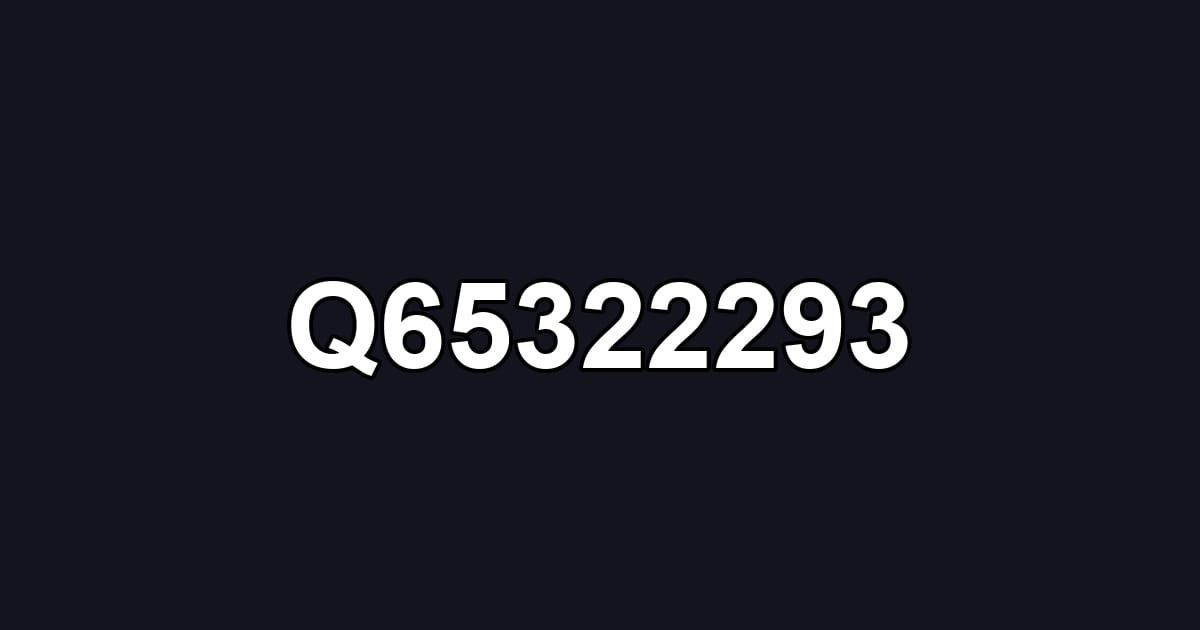 Q65322293