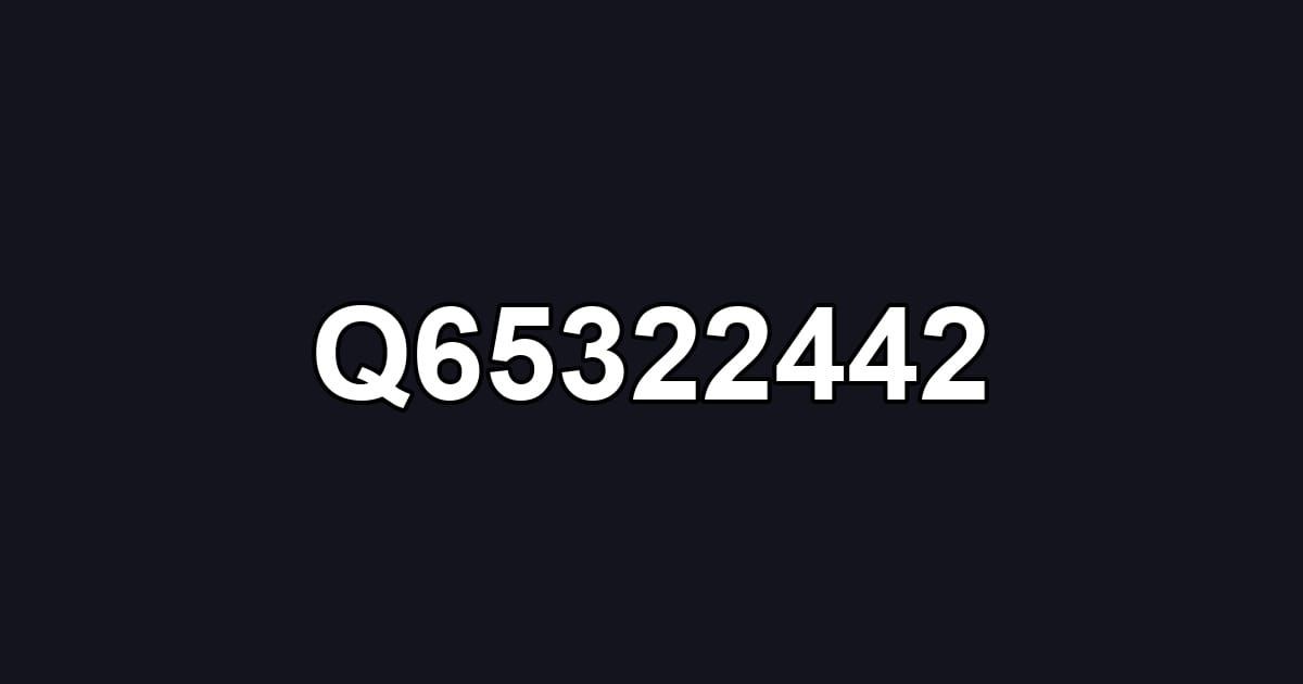 Q65322442