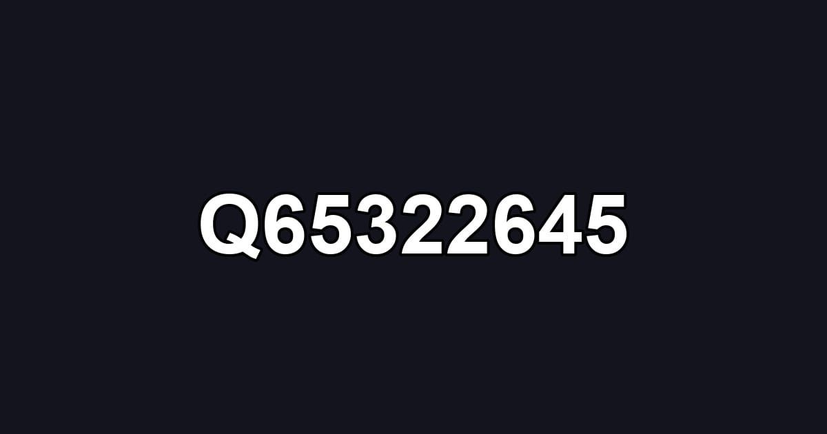 Q65322645