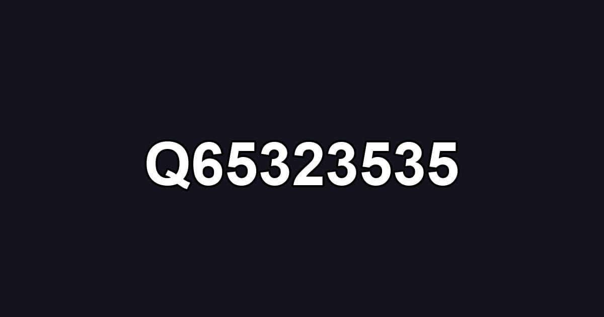 Q65323535