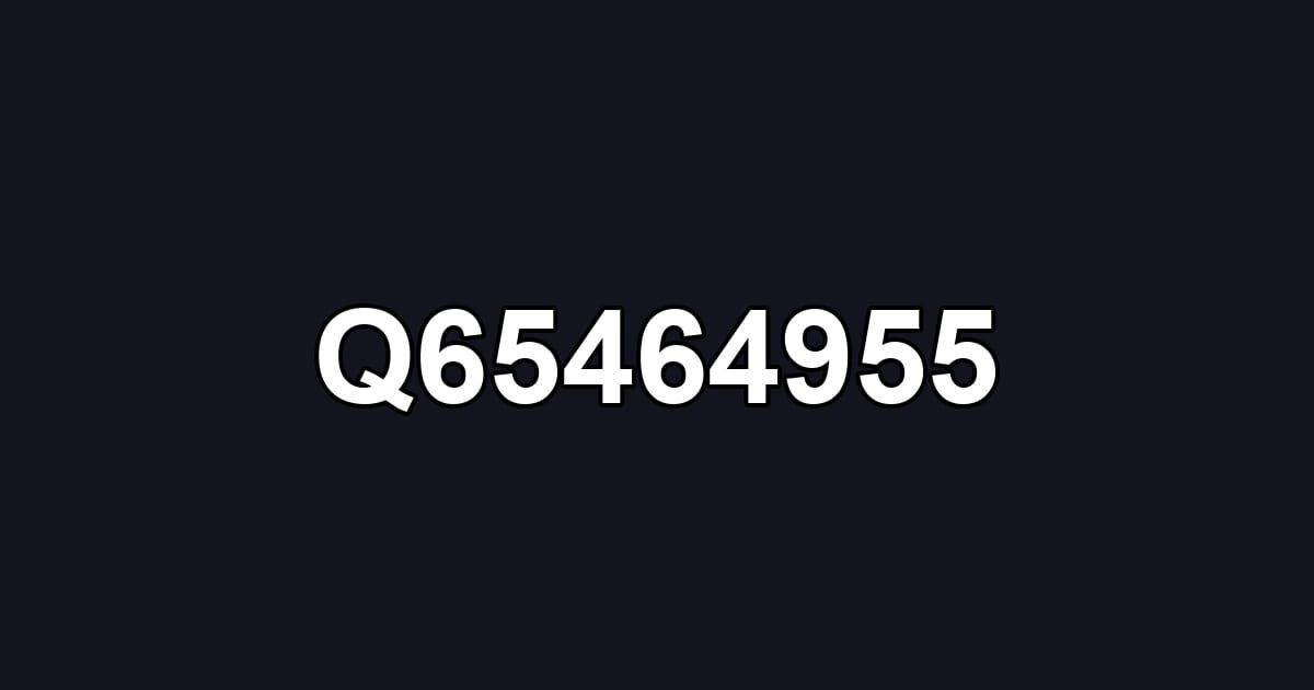 Q65464955