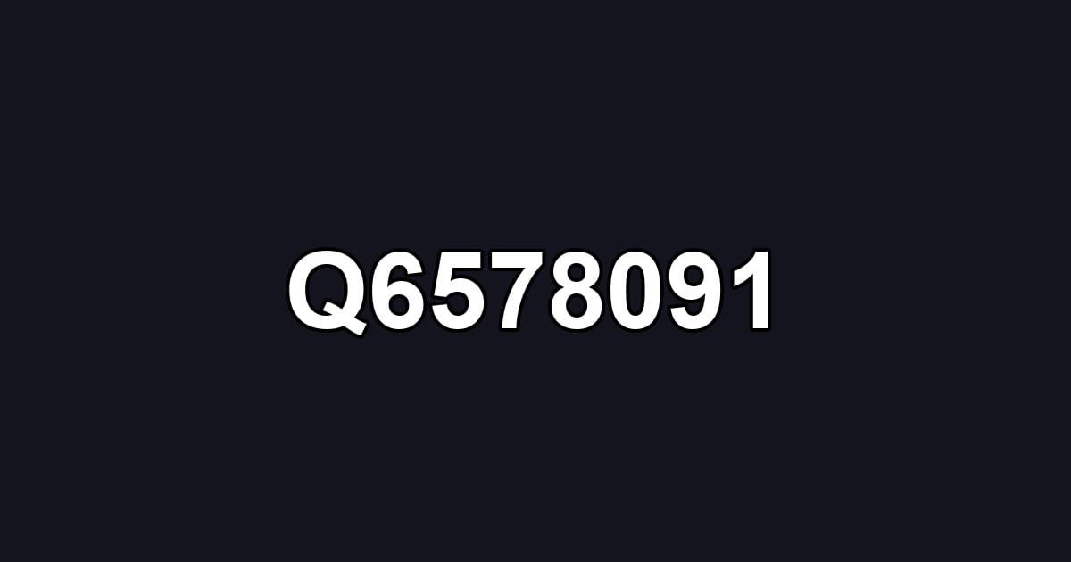 Q6578091