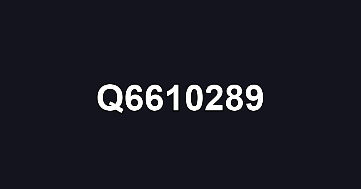 Q6610289