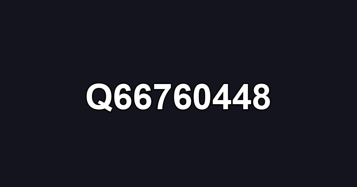 Q66760448