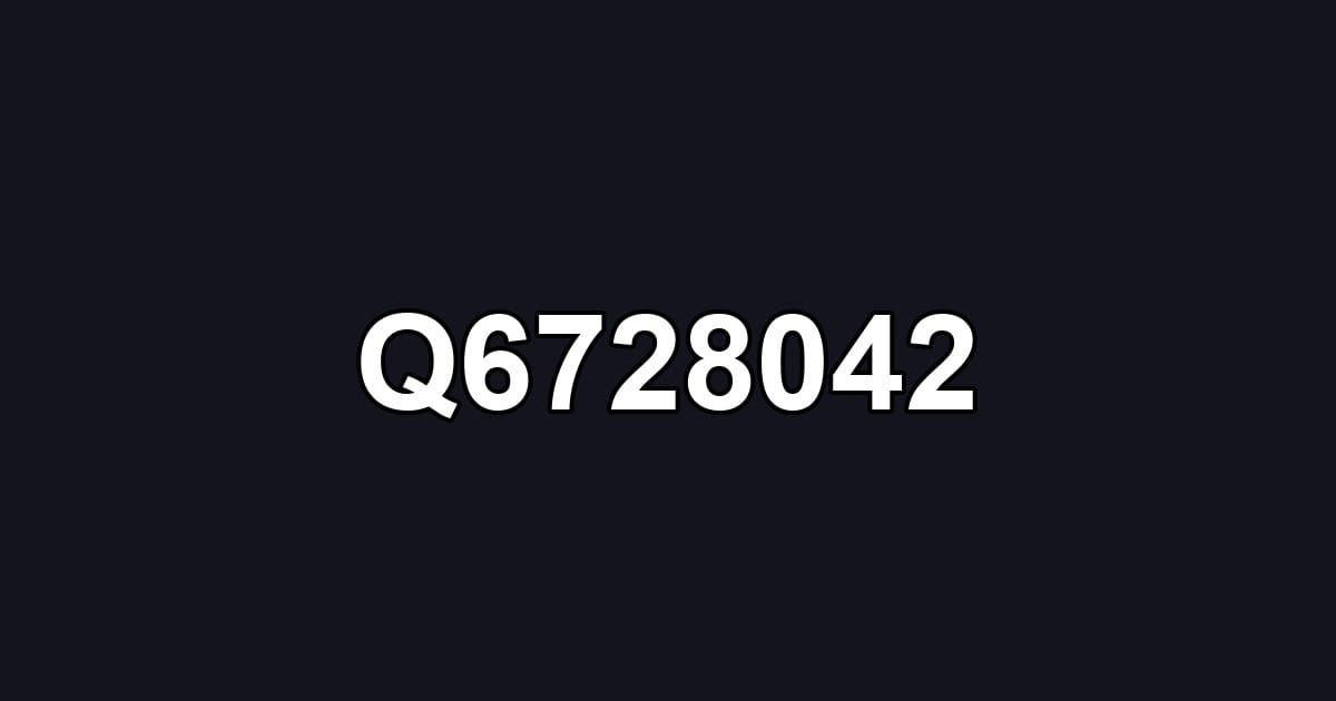 Q6728042