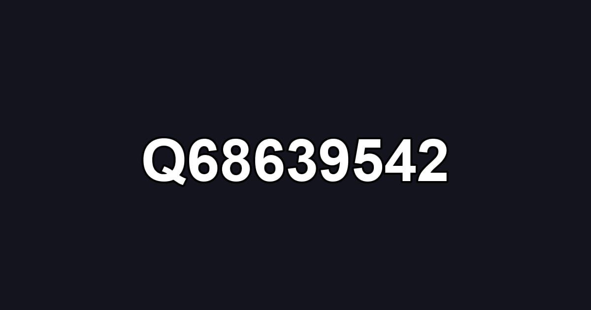 Q68639542
