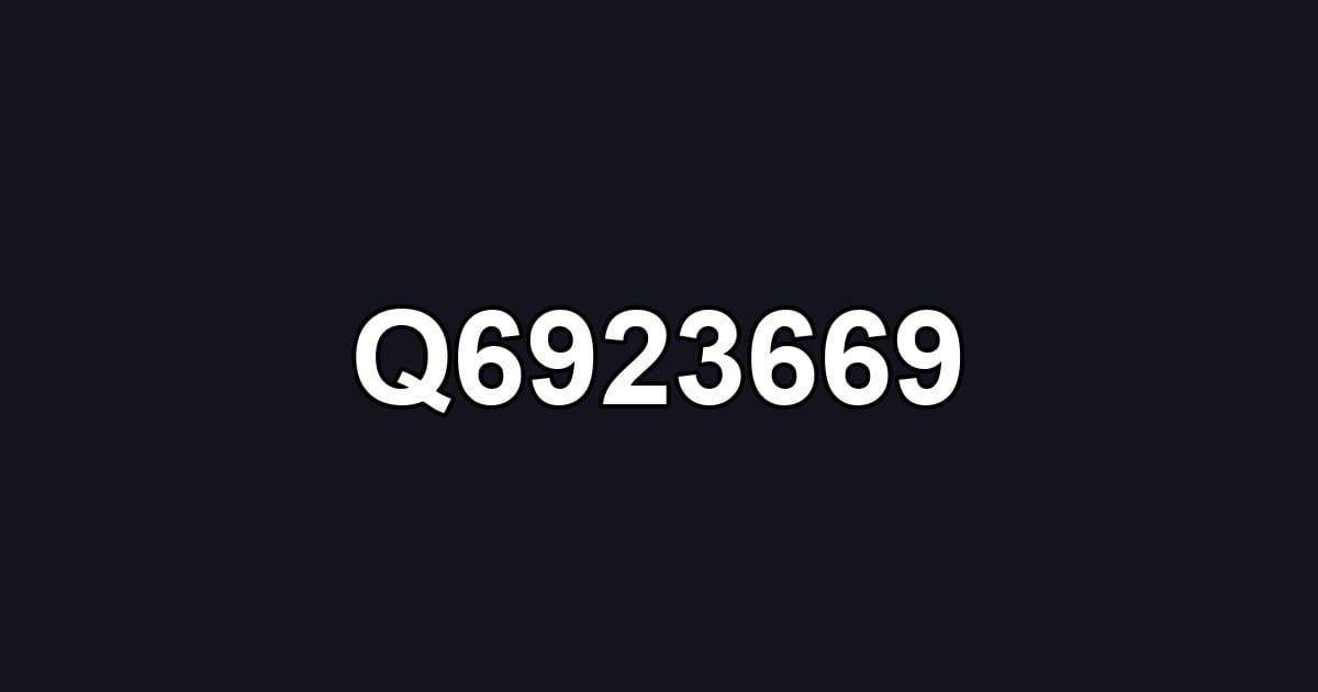 Q6923669