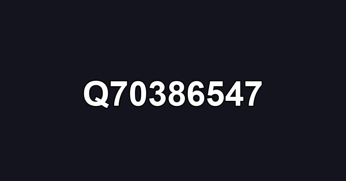 Q70386547
