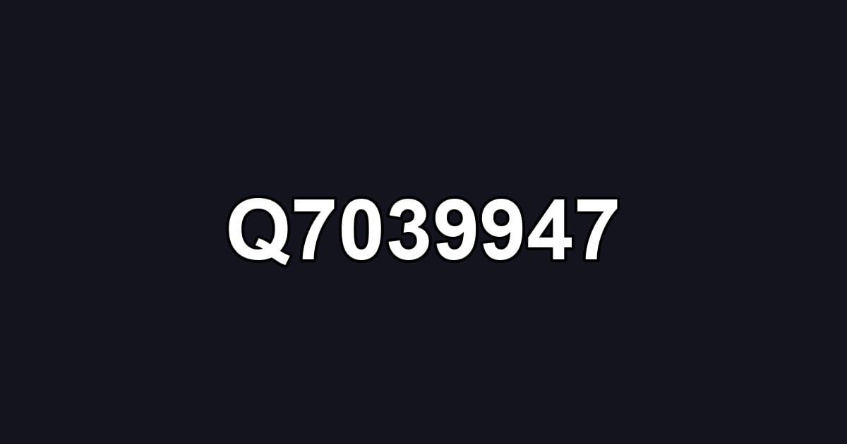 Q7039947