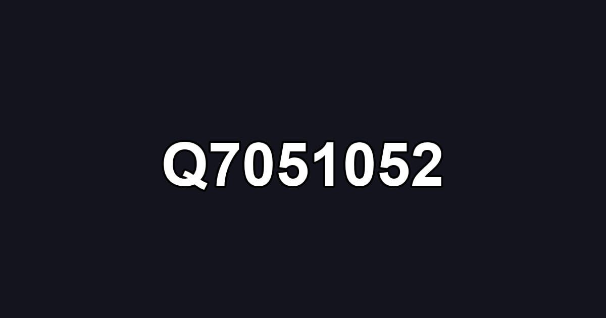 Q7051052