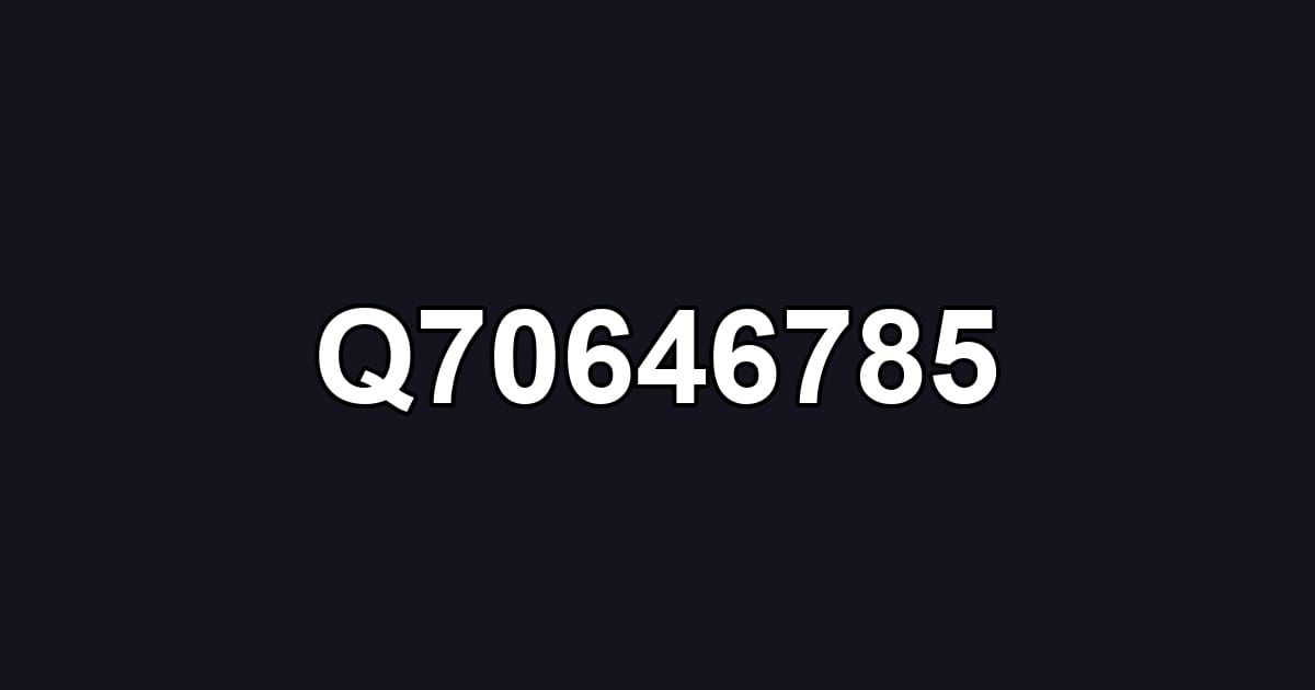 Q70646785