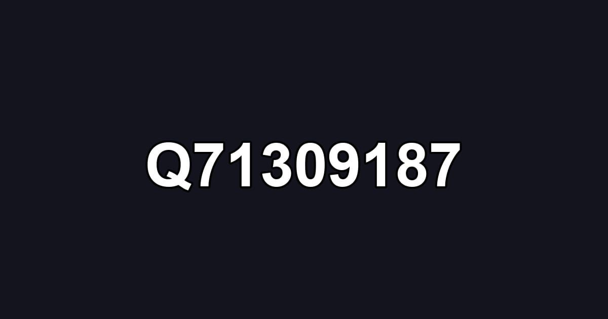Q71309187