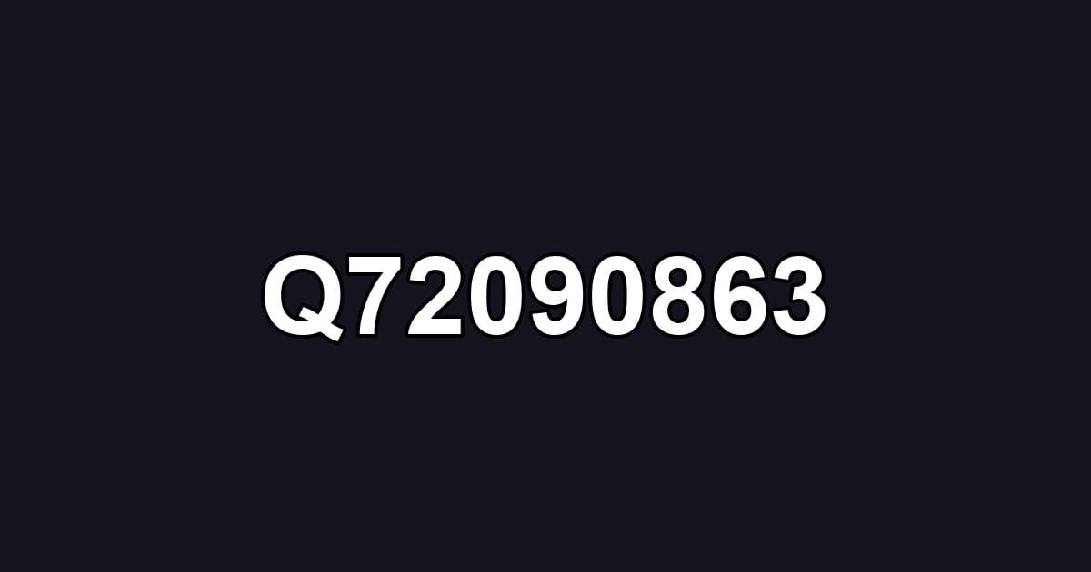 Q72090863