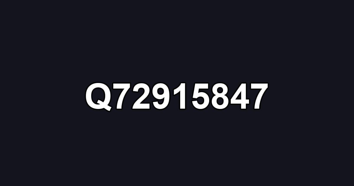 Q72915847