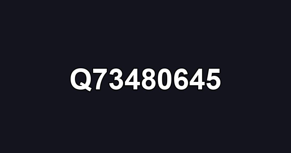 Q73480645