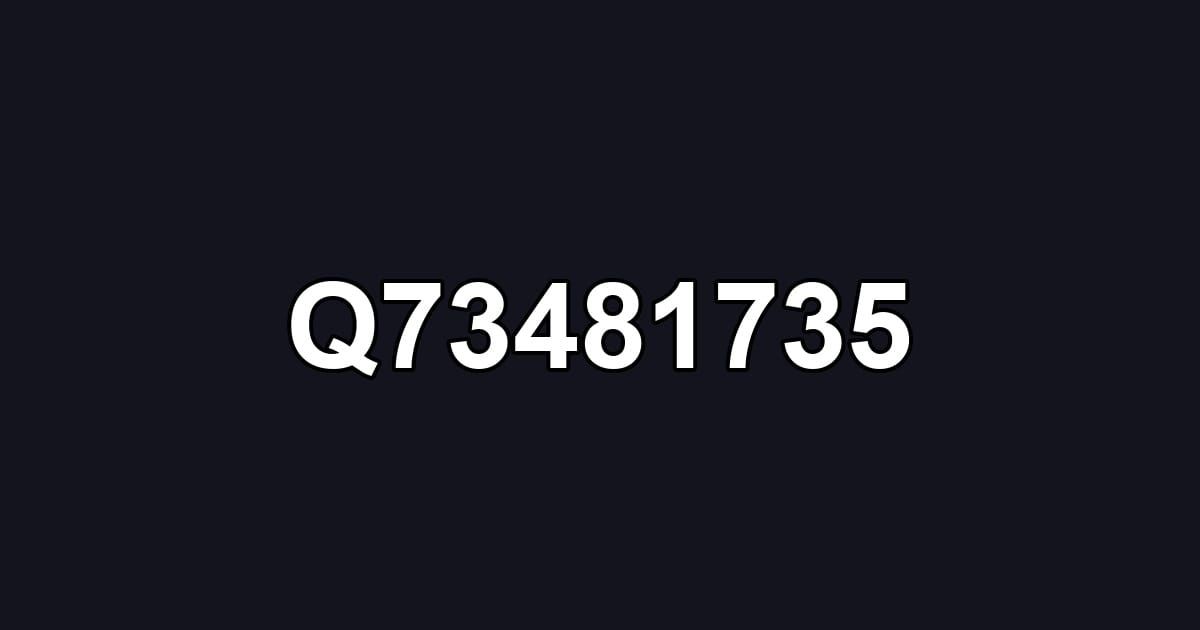 Q73481735