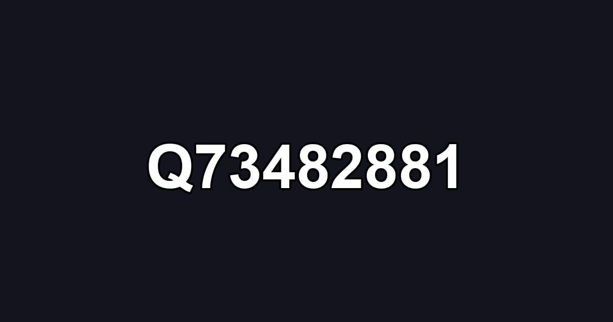 Q73482881