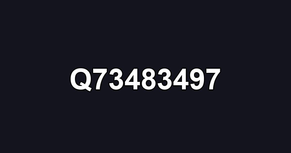 Q73483497