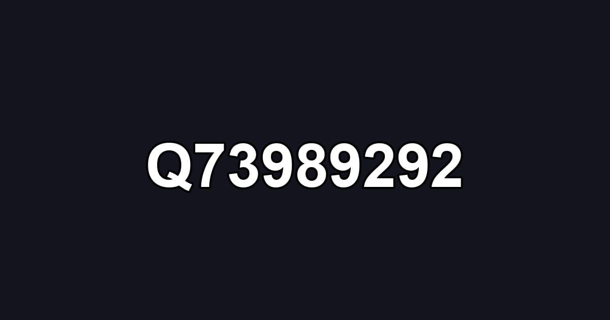 Q73989292