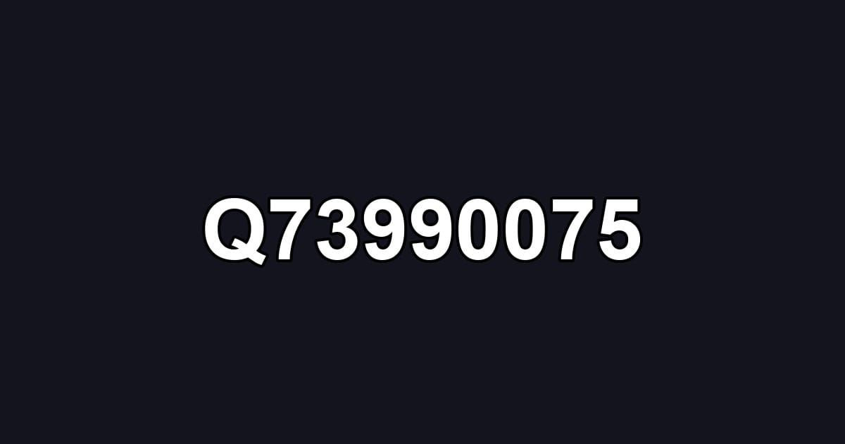 Q73990075
