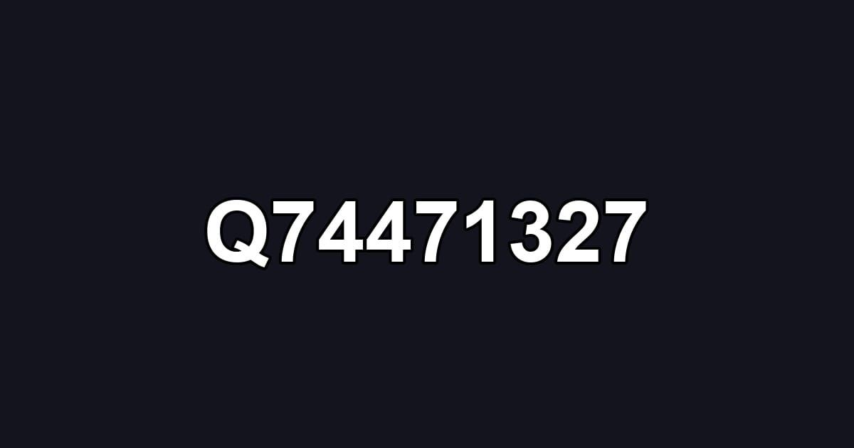 Q74471327