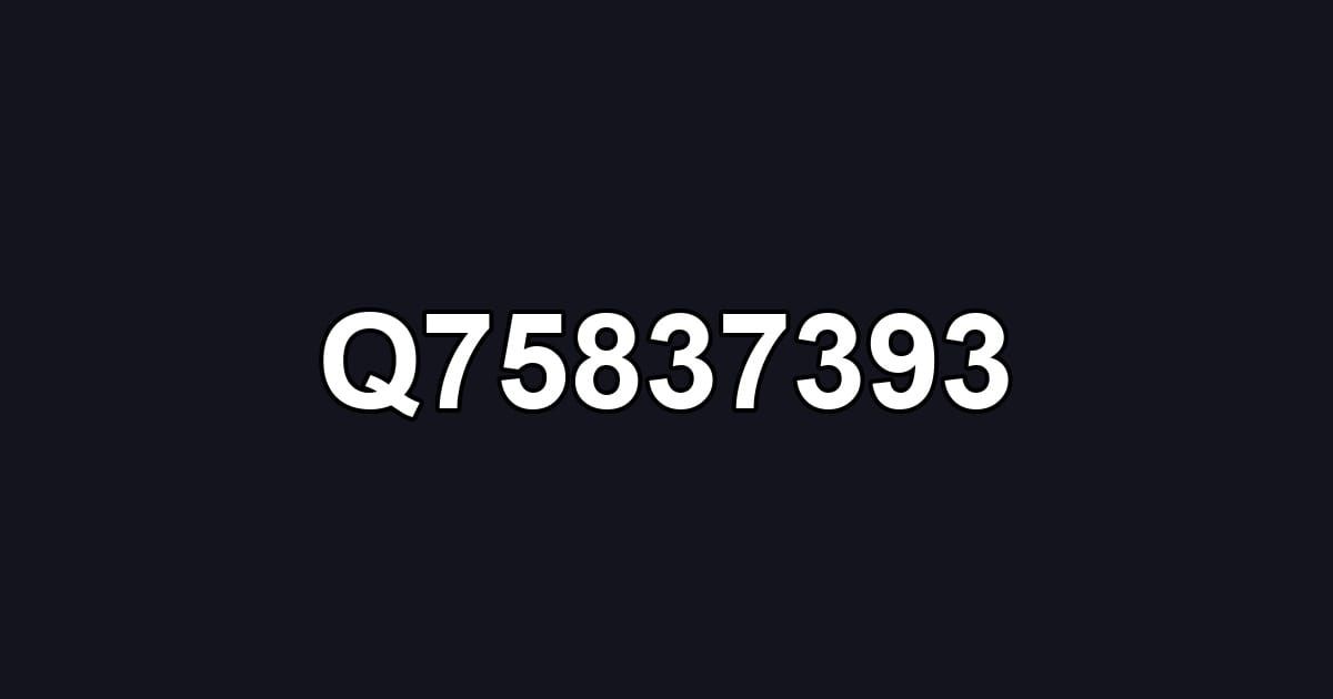 Q75837393