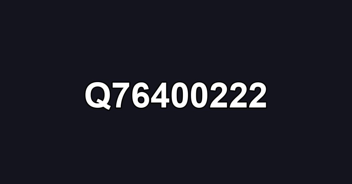 Q76400222