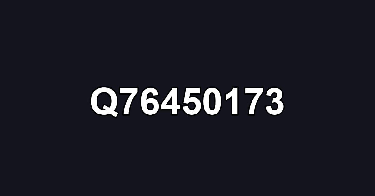 Q76450173