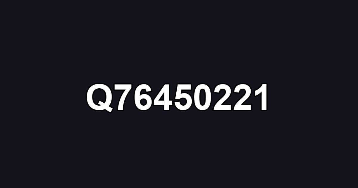 Q76450221