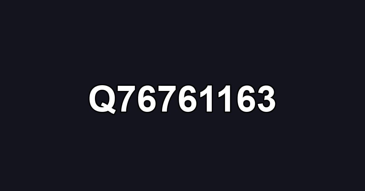 Q76761163