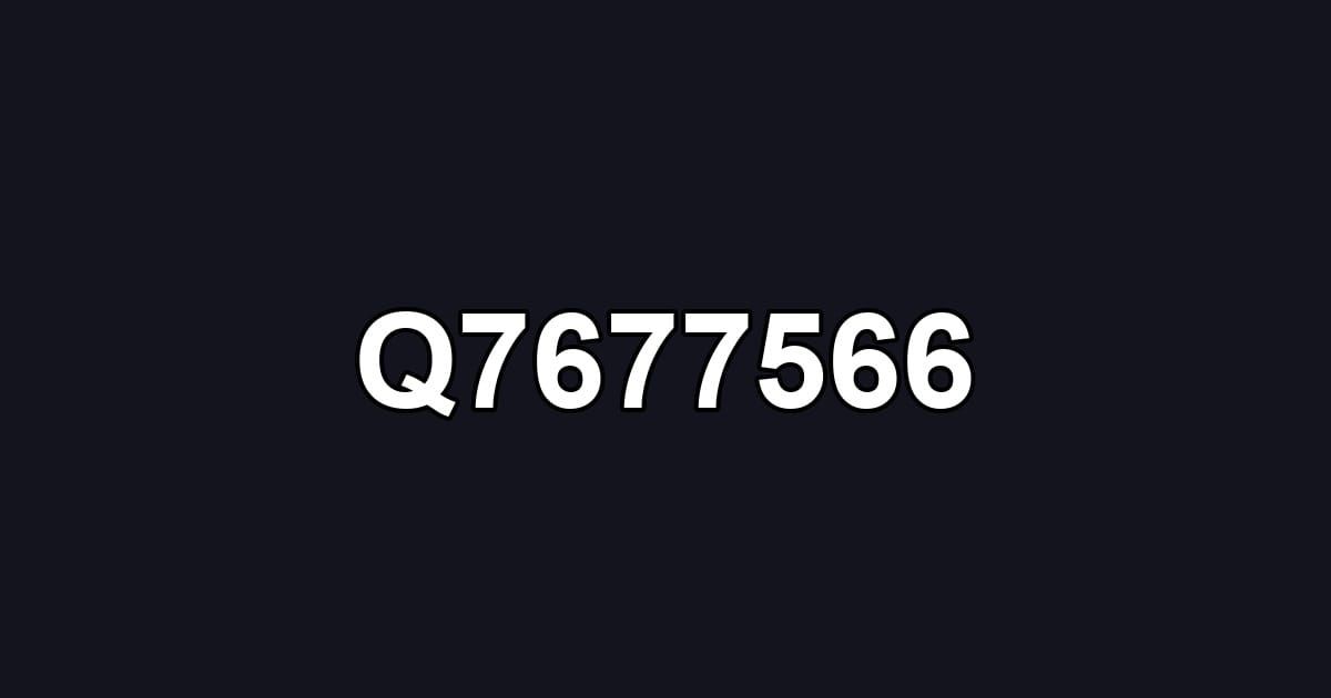 Q7677566
